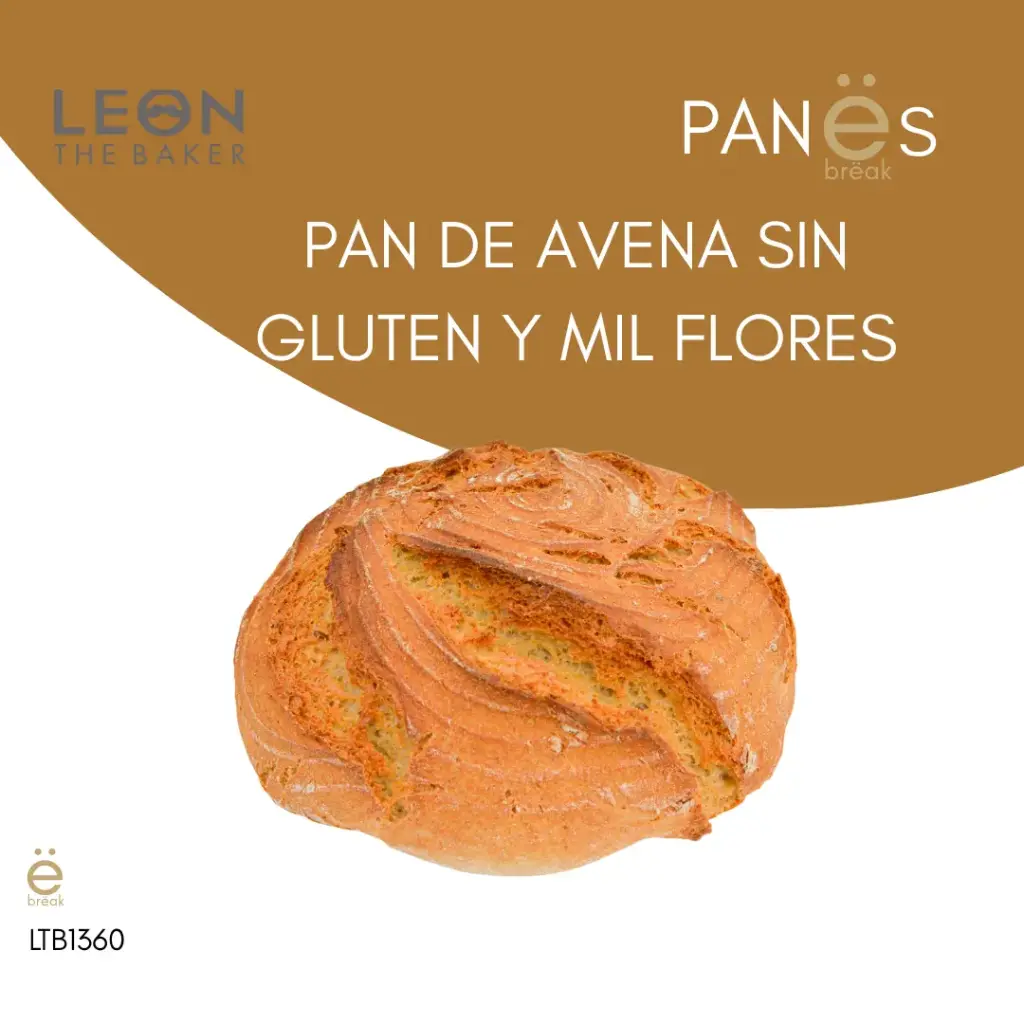 [LTB1360] LTB · PAN DE AVENA SIN GLUTEN Y MIL FLORES
