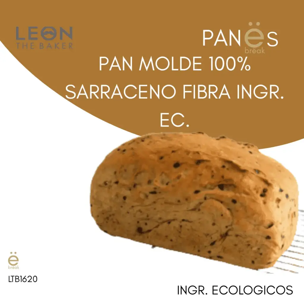 [LTB1620] LTB · PAN MOLDE 100% SARRACENO FIBRA INGR. EC.