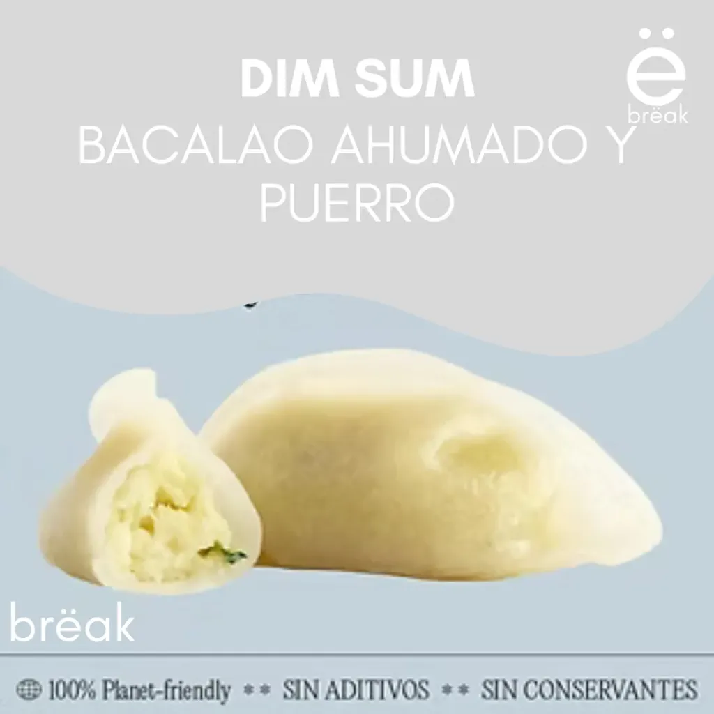 BB DIM SUM bacalao ahumado y puerro