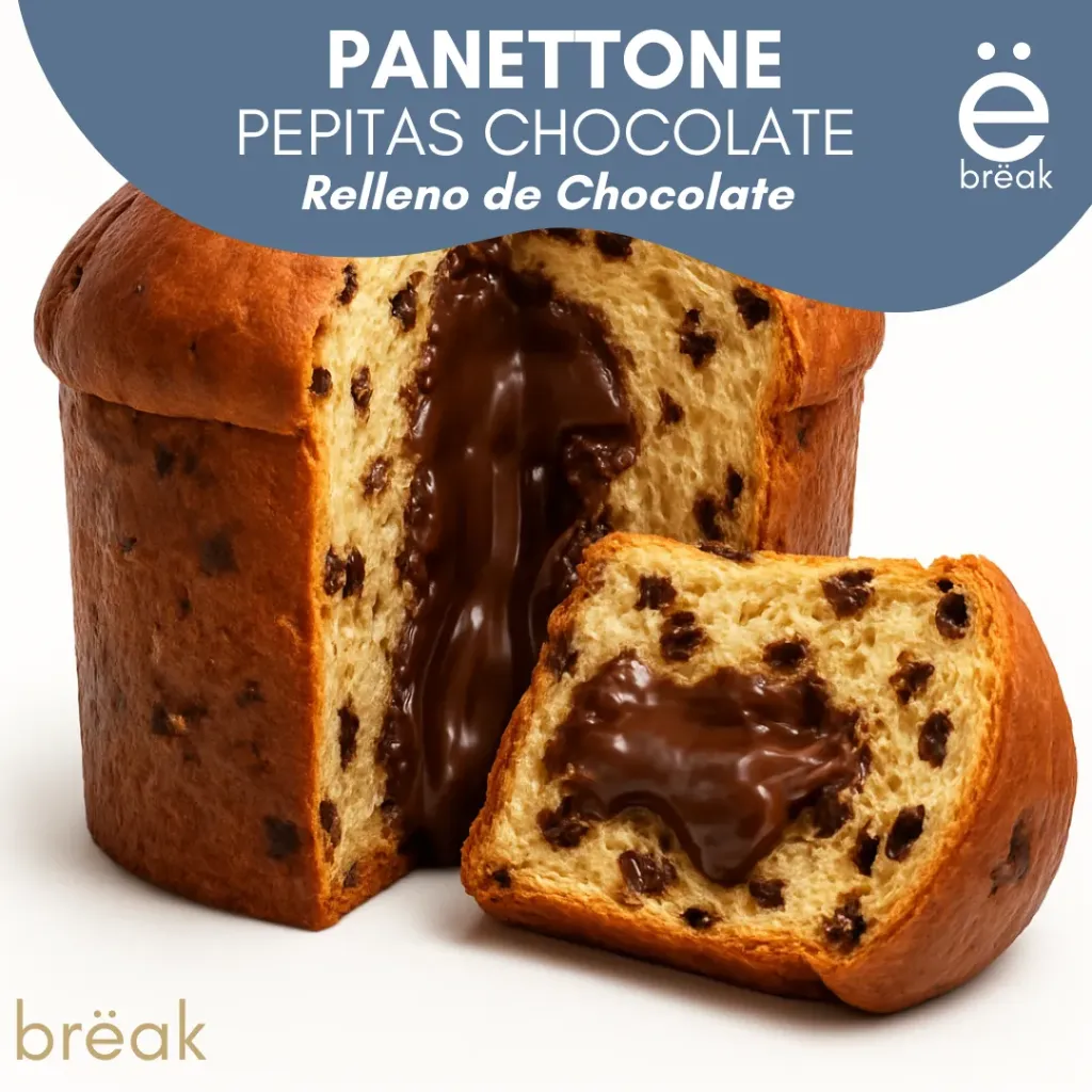 [BBPTCH] PANETTONE Pepitas CHOCOLATE (Relleno)