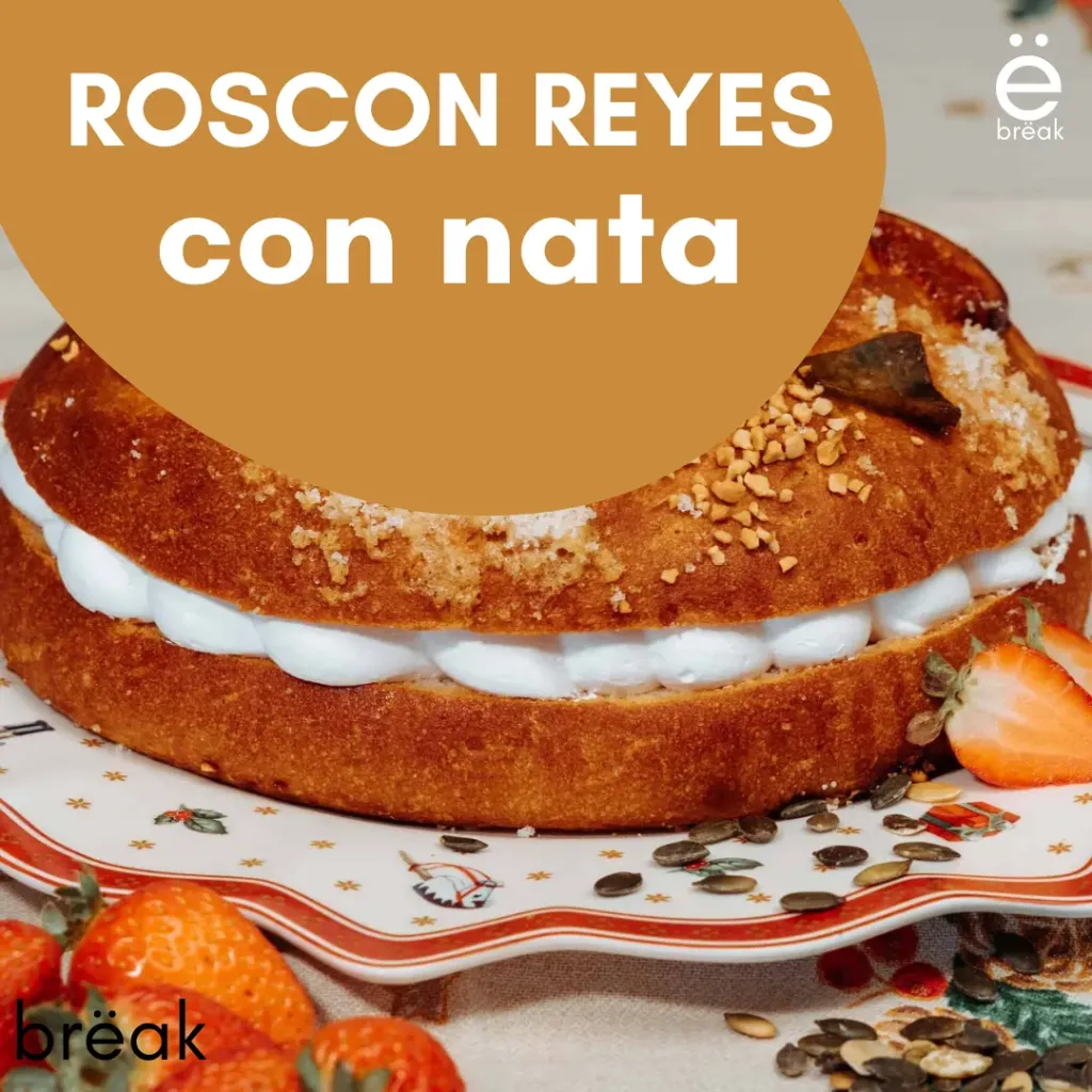 [LTB794] Roscon de Reyes Sin Gluten con Nata